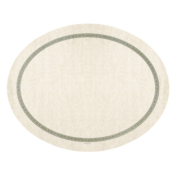500-PACK OF MAT TRAY PAPR OVAL NS REGAL