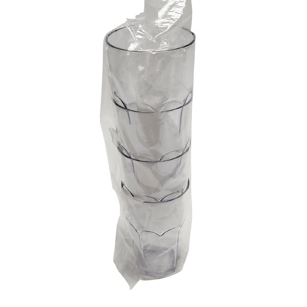 22 OZ-PACK OF TUMBLER PLASTIC CLR SAN LOUIS