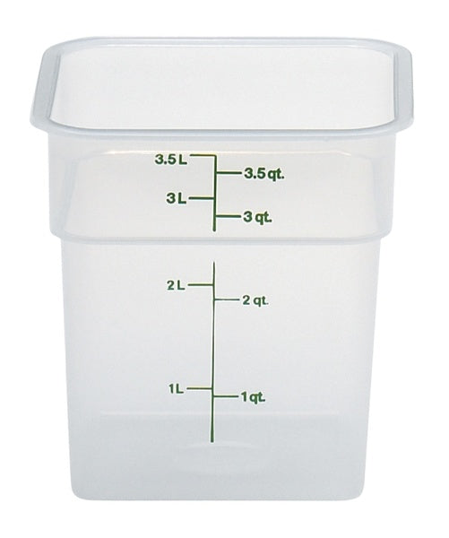 1 EA-PACK OF CONTAINER PLAS SQR