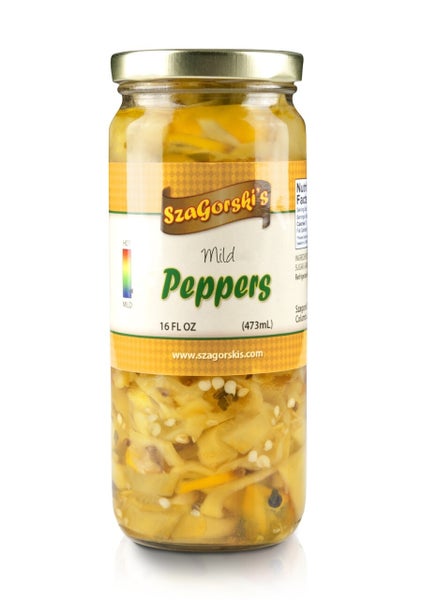 12-PACK OF Peppers Szagorskis Mild + Sweet, Ohio South Farm