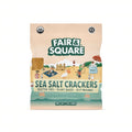 108-PACK OF Snack Crackers, Organic Sea Salt 1 oz, Fair and Square