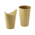 1000-PACK OF CUP PAPER KRFT SNACK RECLOSE