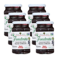 6-PACK OF Fruit Spread Organic Black Currant Fiordifrutta 8.82 oz
