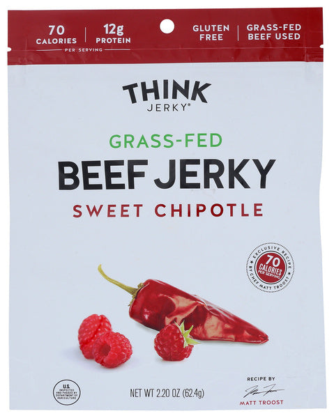 8-PACK OF BEEF JERKY SWEET CHIPOTLE 2.2 OUNCE - CASE OF 8