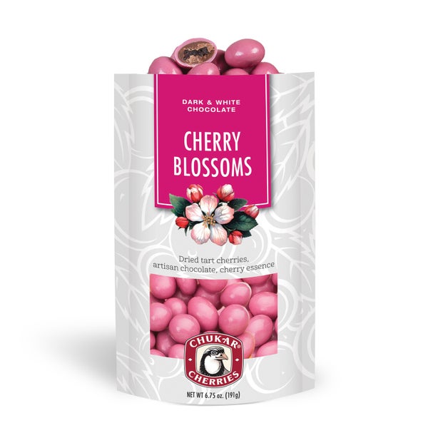 12-PACK OF Chocolate Coated Cherry Blossoms, Chukar Cherry