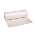 150-PACK OF Boardwalk V8046ENKR01 High-Density Can Liners - 45 Gallon, 19 Microns, 40" x 46", Natural - 25 Bags/Roll, 10 Rolls/Carton