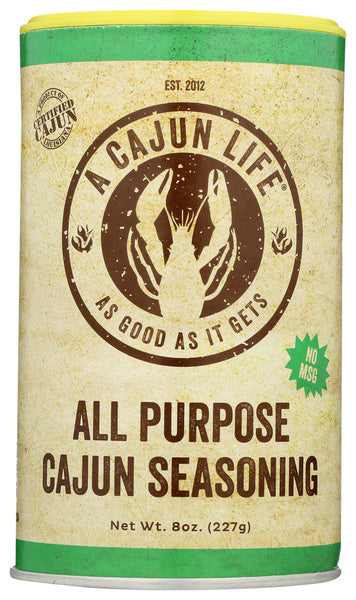 6-PACK OF SEASONING CAJUN ALL PURPOSE CAJUN SEASONING 8 OUNCE - CASE OF 6