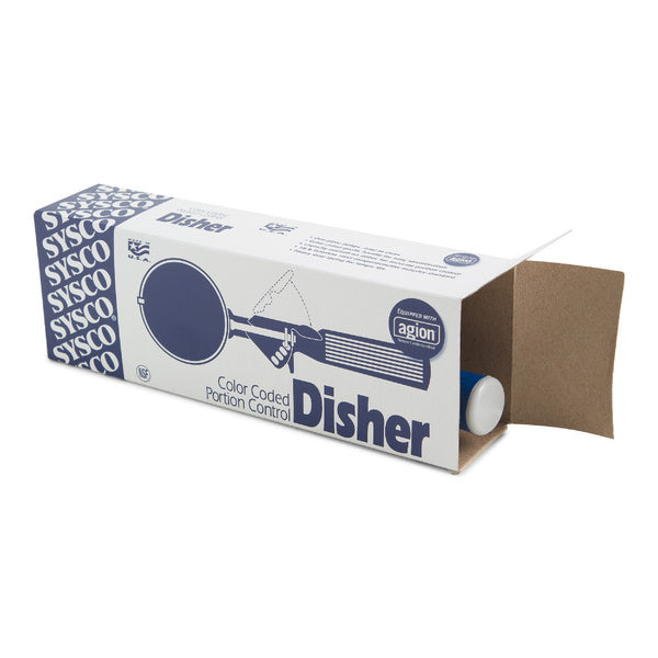 #16-PACK OF DISHER STNLS SLD DRK BLU HANDL