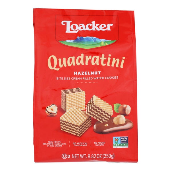 6-PACK OF Cookie Wafer Hazelnut Loacker 8.82 oz