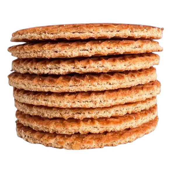 12-PACK OF Cookie Stroopwafels - 8-pack, Dutch Waffle Company