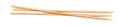 192-PACK OF SKEWER WOOD 6" (2.5 MM DIA)