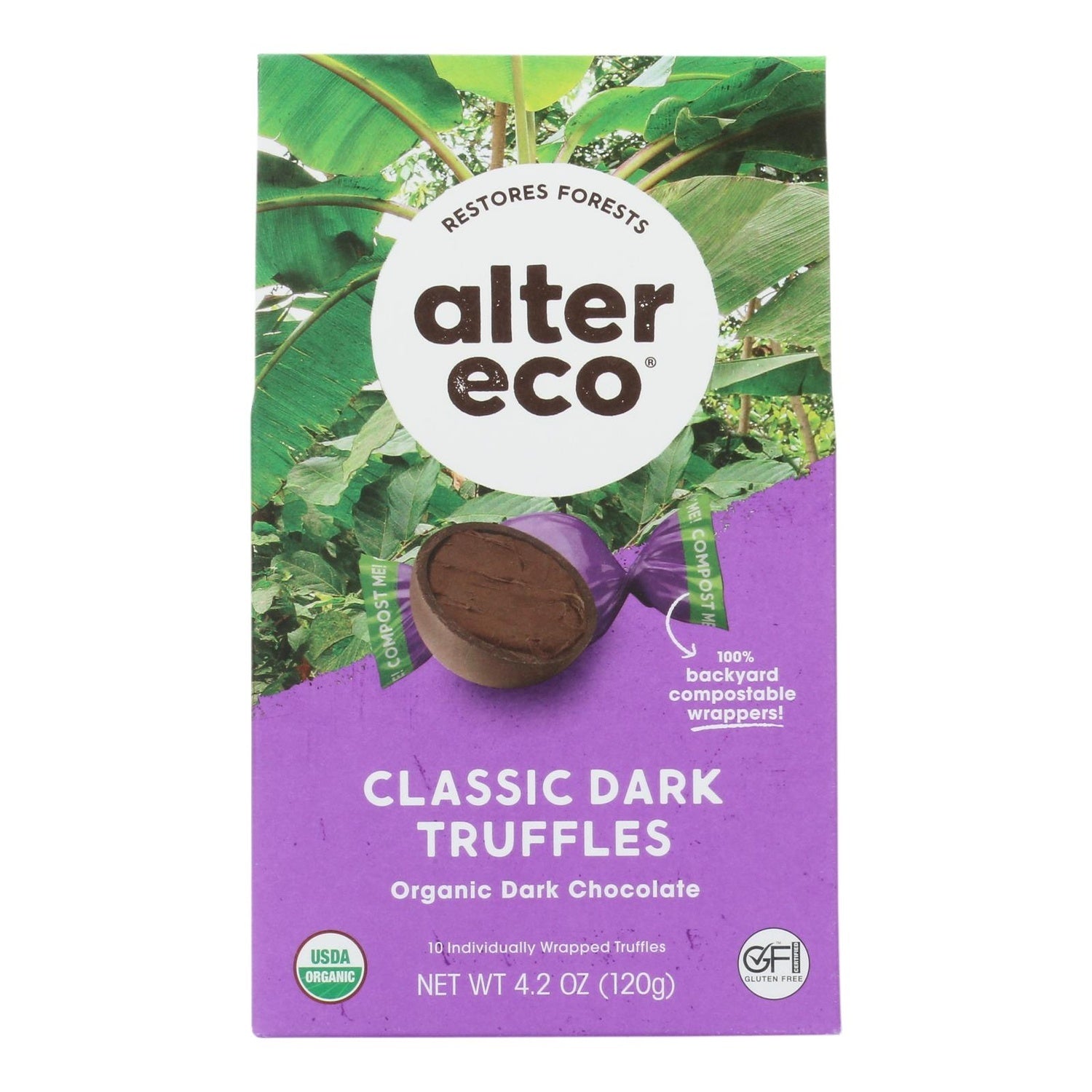 8-PACK OF TRUFFLE CHOCOLATE BLACK