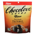 8-PACK OF CANDY CARAMEL PEACHES BITES SALTED CARAMEL
