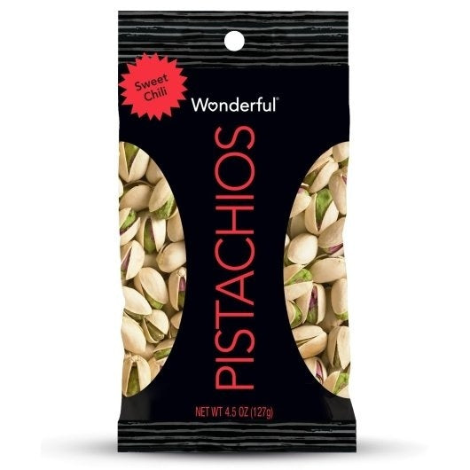 24-PACK OF Pistachio Sweet Chili Wonderful Pistachio, 3 - 8 - 4.5 Oz