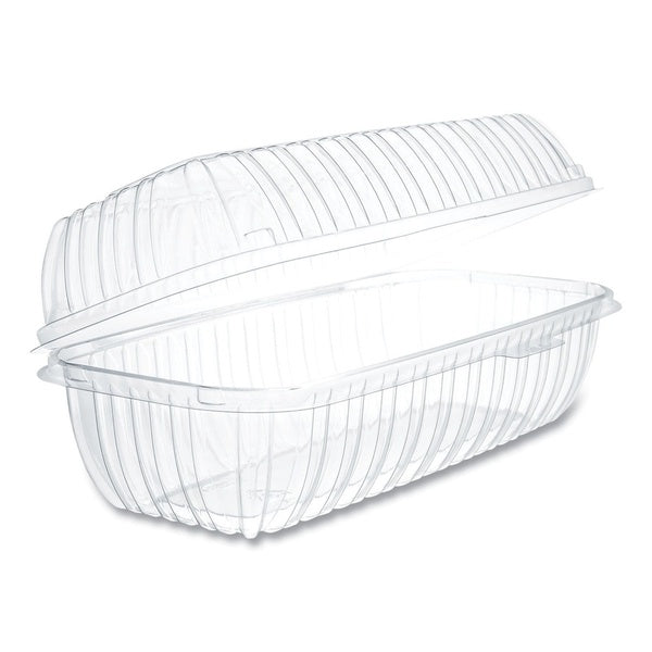 200-PACK OF Container Food Dart C99HT1 Clear Plastic Hoagie Containers - 5.1 x 9.9 x 3.5 inches, 29.9 oz Capacity, 200 Count