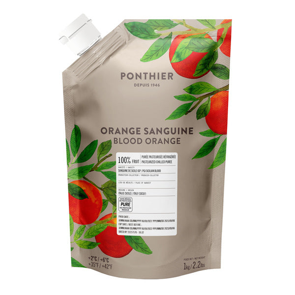 6- PACK OF PUREE BLOOD ORANGE