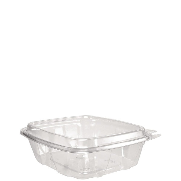 200-PACK OF Container Food Dart CH24DED 24 oz ClearPac SafeSeal Tamper-Resistant Containers with Domed Lid - 200 Count