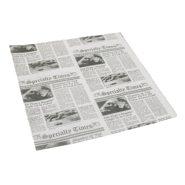 6-PACK OF WRAP DELI NEWSPRINT 12X12