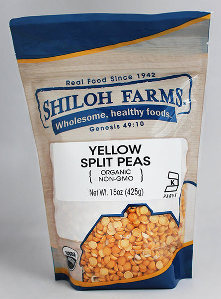 6-PACK OF Pea Yellow Split, Organic, 6 x 15 oz (K)