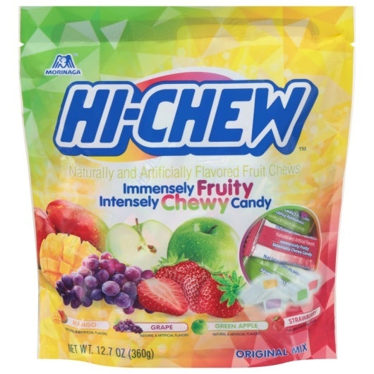 6-PACK OF Original Candy Bag Hi-Chew, 6 - 12.7 Oz