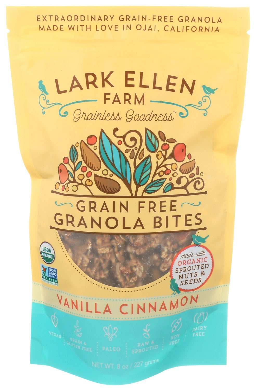 6-PACK OF SNACK GRANOLA BITES, VANILLA CINNAMON