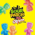12-PACK OF Extreme Sour Soft Candy Gummy Candy Peg Bag Sour Patch Kids Candy, 12 - 7.2 Oz