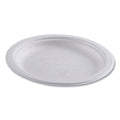 1000-PACK OF Plate Eco-Products Vanguard 6-Inch Sugarcane Plates - Compostable and Renewable - 1000 Count - Perfect for Hot and Cold Foods