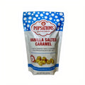 12-PACK OF Popcorn Caramel Vanilla Salted 9oz Resealable Pouch, Popsations Gourmet Popcorn