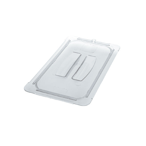 EACH-PACK OF PAN FOOD LID 1/2 SZ HNDL CLR