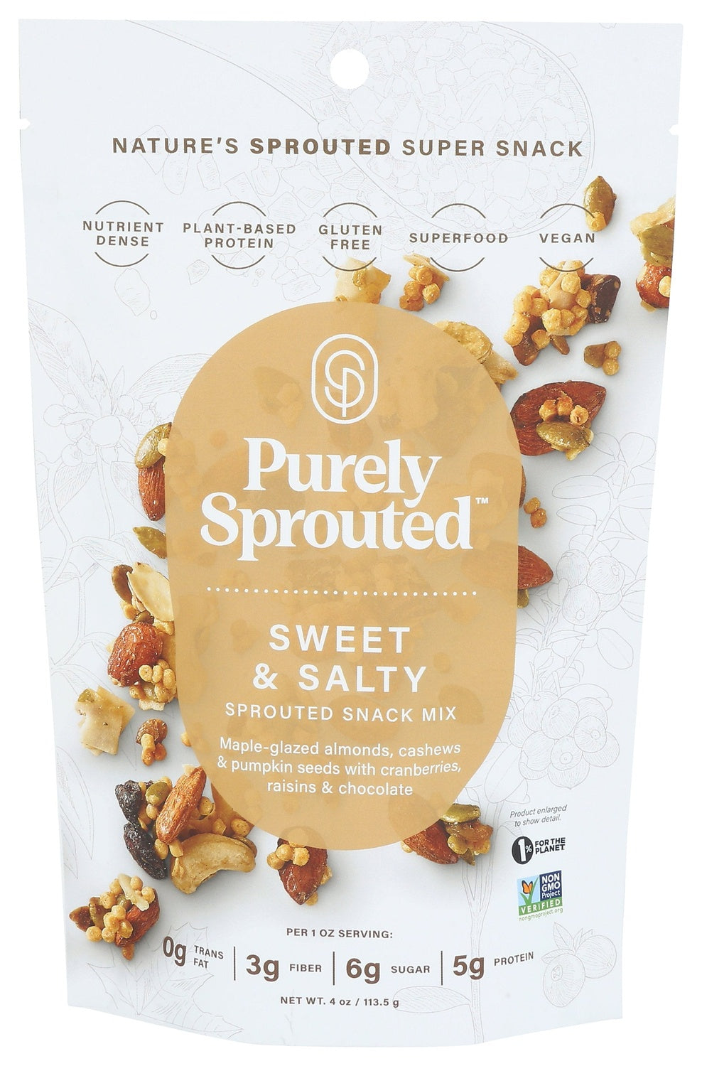 6-PACK OF SNACK MIX SWEET & SALTY