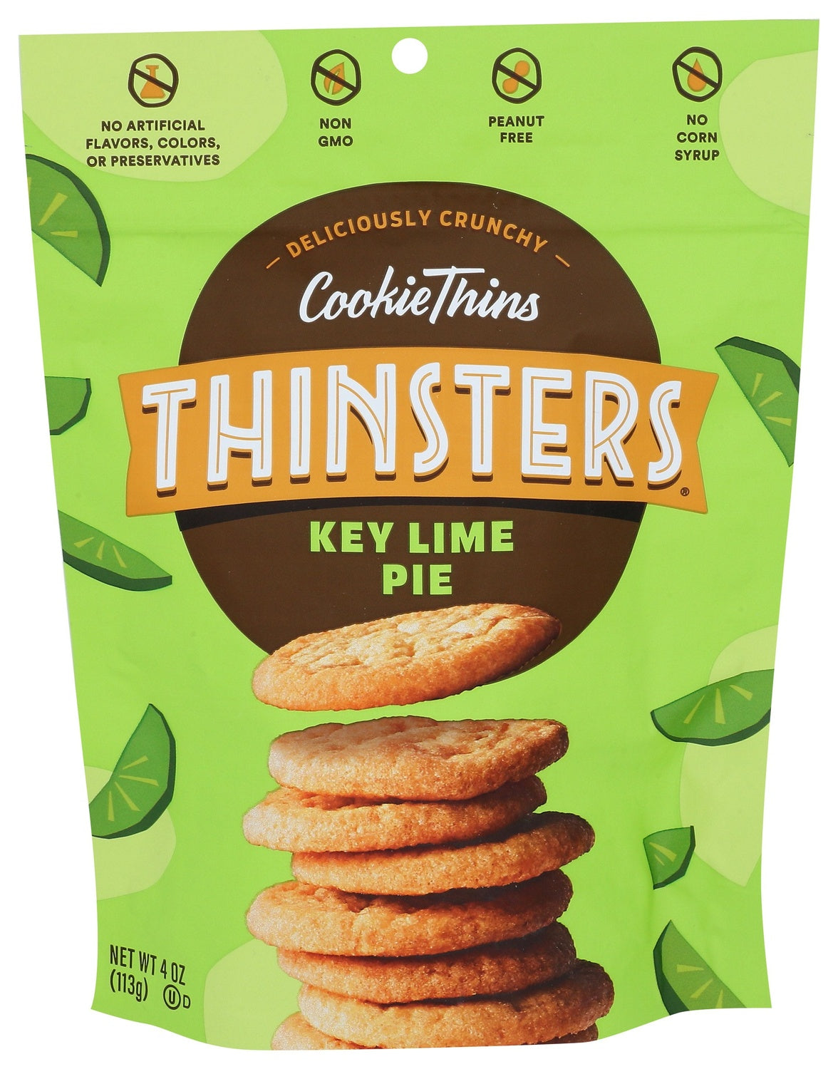 12-PACK OF COOKIE CRUNCHY THIN, KEY LIME PIE