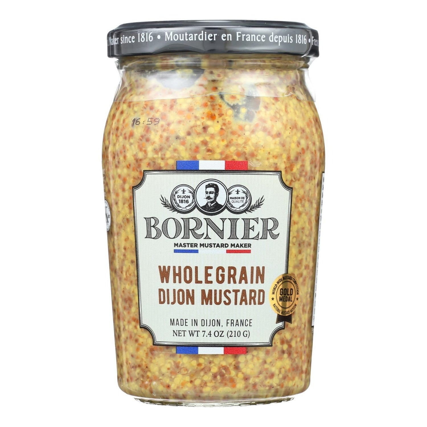 6-PACK OF SAUCE MUSTARD WHOLEGRAIN DIJON