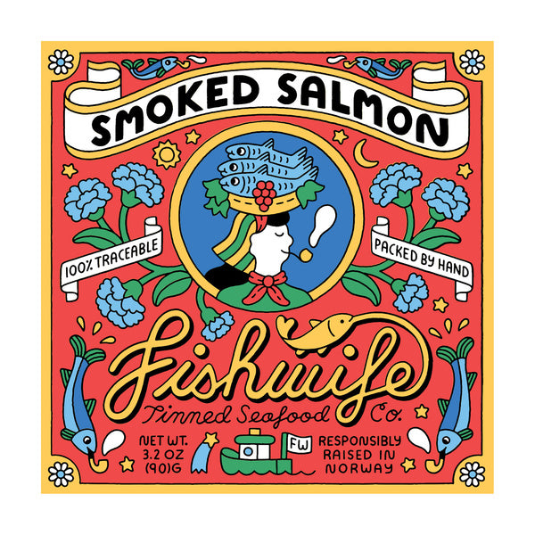 3.5 OZ-PACK OF SALMON SMOKED