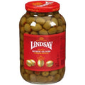 4-PACK OF Stuffed Queen Imported 100/120 Olives Bulk Lindsay (Olives), 4 - 84 Oz