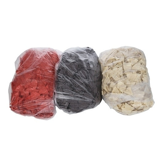 3-PACK OF Pre-Cut Unfried Tri-Color Tortilla Chips Mission Foods, 3 - 10 LB