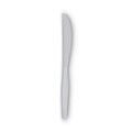 1000-PACK OF Cutlery Plastic Dixie KM217 Heavy Medium Weight Plastic Knives - Durable White Cutlery for Catering (1000 Count Carton)