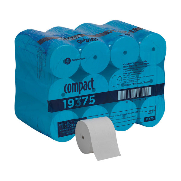36-PACK OF TISSUE TOILET 2PLY CORELESS