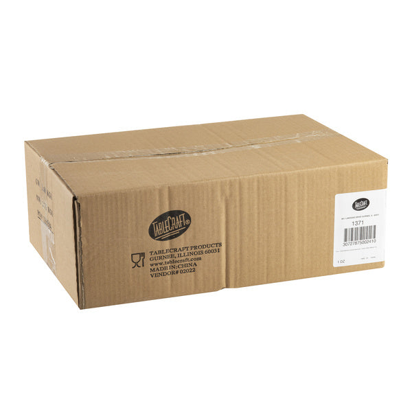 12 CT-PACK OF DISPENSER GLASS CRHM TOP 12OZ
