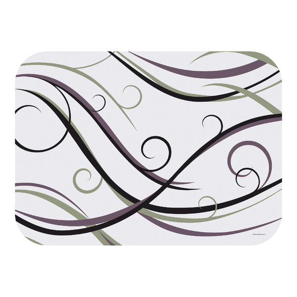 1-PACK OF TRAY MAT 12-3/4X16-3/4 SWIRL
