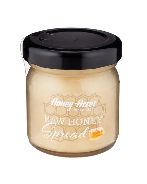 24-PACK OF Honey Raw Spread 1.5 oz, Honey Acres