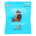 24-PACK OF CANDY CHOCOLATE DARK COVERED ALMONDS