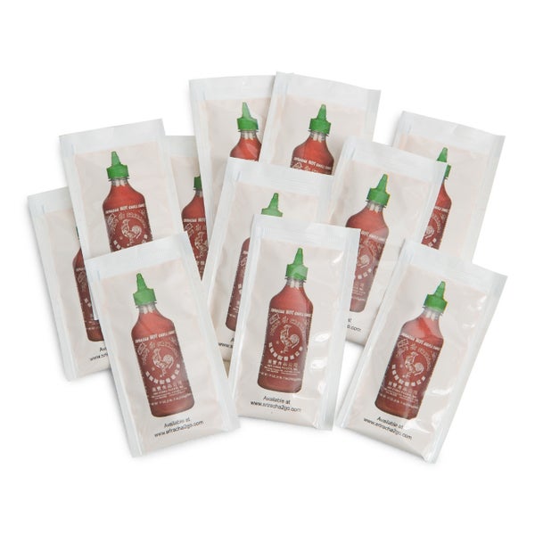 200-PACK OF SAUCE HOT SRIRACHA HUY FONG