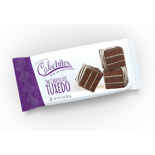 96-PACK OF Cakebites Chocolate Tuxedo Cookies United, 96 - 8 Cnt