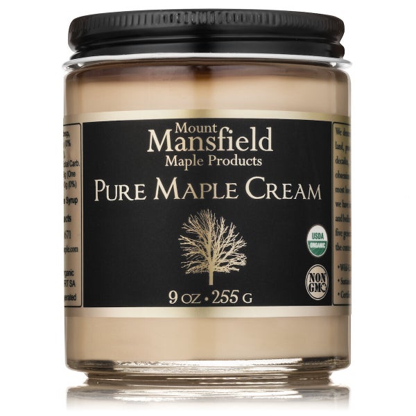 12-PACK OF Cream Maple Organic, Mount Mansfield Maple Products, Mount Mansfield Maple Products