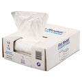 1000-PACK OF Inteplast Group BLR121206 3-Quart 0.24 mil. 12 in. x 12 in. Ice Bucket Liner Bags - Clear (1000/Carton)