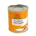 6-PACK OF PEPPER CHILI GRN DICED RSTD/PL