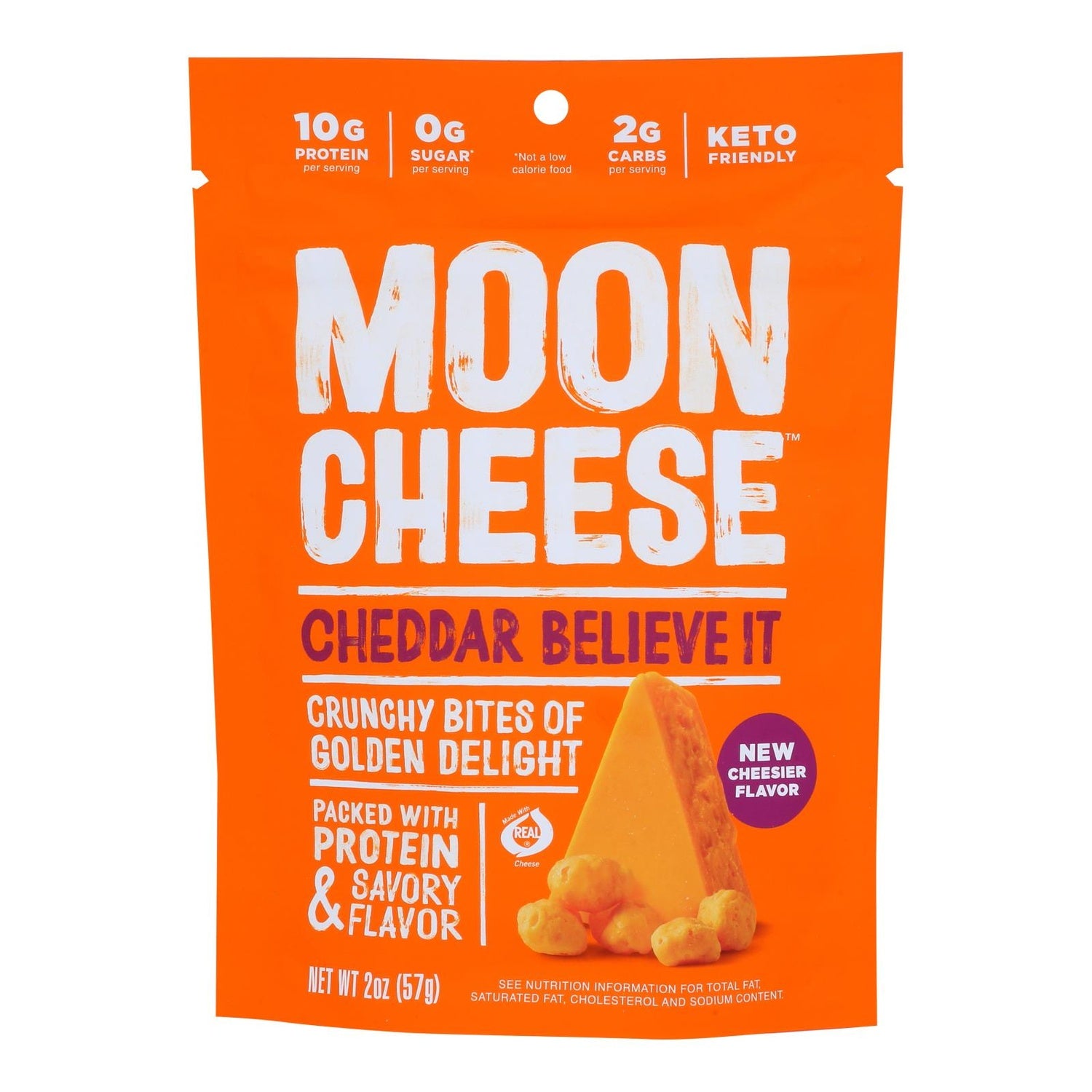 12-PACK OF CHEESE BITE CHEDDAR BELIEVE IT