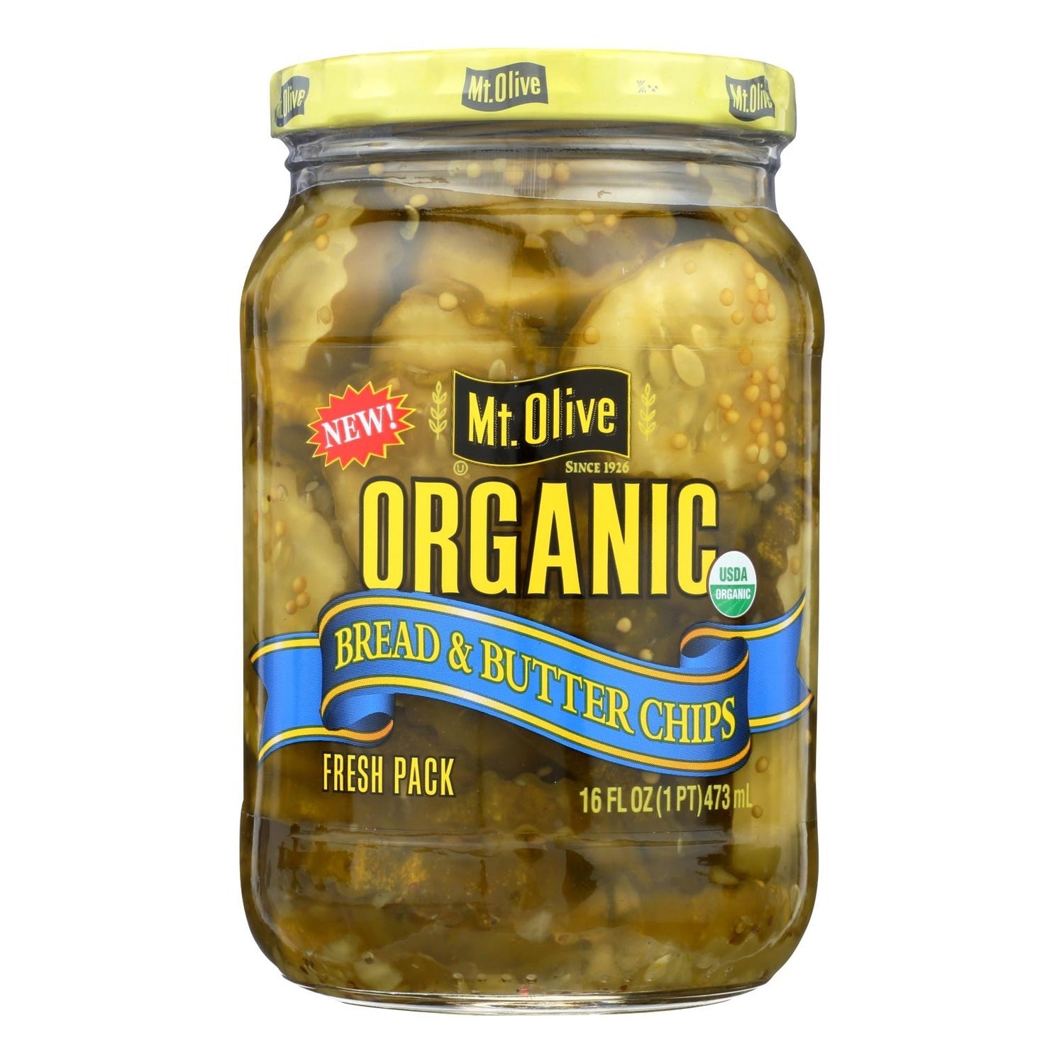 6-PACK OF PICKLE CHIP BREAD AND BUTTER