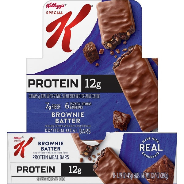 6-PACK OF SNACK BAR PRO SPCL K DBL CHOC