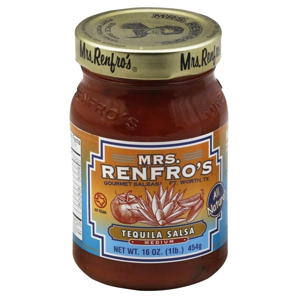 6-PACK OF SAUCE SALSA TEQUILA 16 OUNCE - CASE OF 6